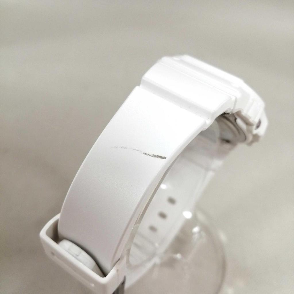 Used CASIO BGD-5650 White with Scratches BABY-G