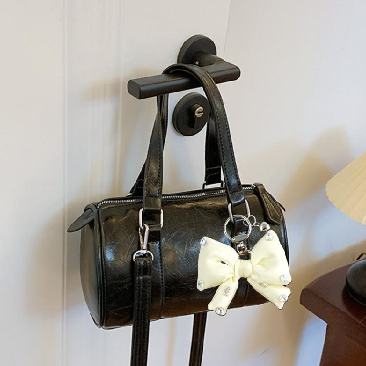 Practical Rhinestones Butterfly Bowknot Key Holder Sturdy Alloy Designs Decoration for the Fashionable Individual