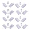 Cat6 RJ45 Ethernet Connectors, UTP Networking Cable Crimp Ends For 24-26AWG Networking Wire Passthrough Ethernet Connect