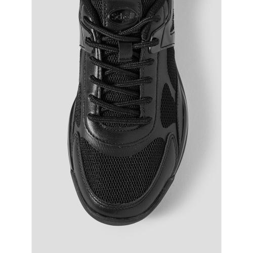 [Scholl] Women's Lightweight Outsole Sneakers Black [HH54K2S175]