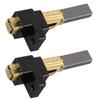 2pcs Vacuum Cleaner Carbon Brushes Optimized Replacement for Motor Efficiency