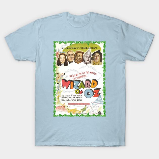 

Men Black Print T-shirt The Wizard Of Oz - 1939 No-Cut Transfer Paper Print Cotton Tshirt 2XL светло-синий