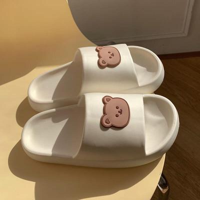 Le Deval Cute Teddy Bear Women's Indoor Slippers