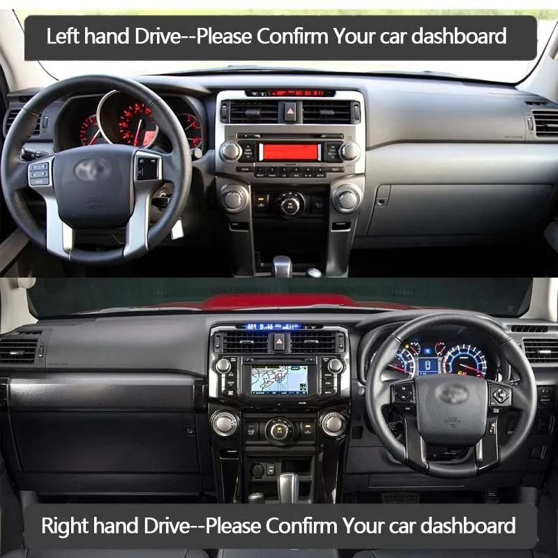 For Toyota 4runner 4 Runner N280 2010-2021 2015 Anti-Slip Mat Dashboard Cover Pad Sunshade Dashmat Car Accessories 2011 2012