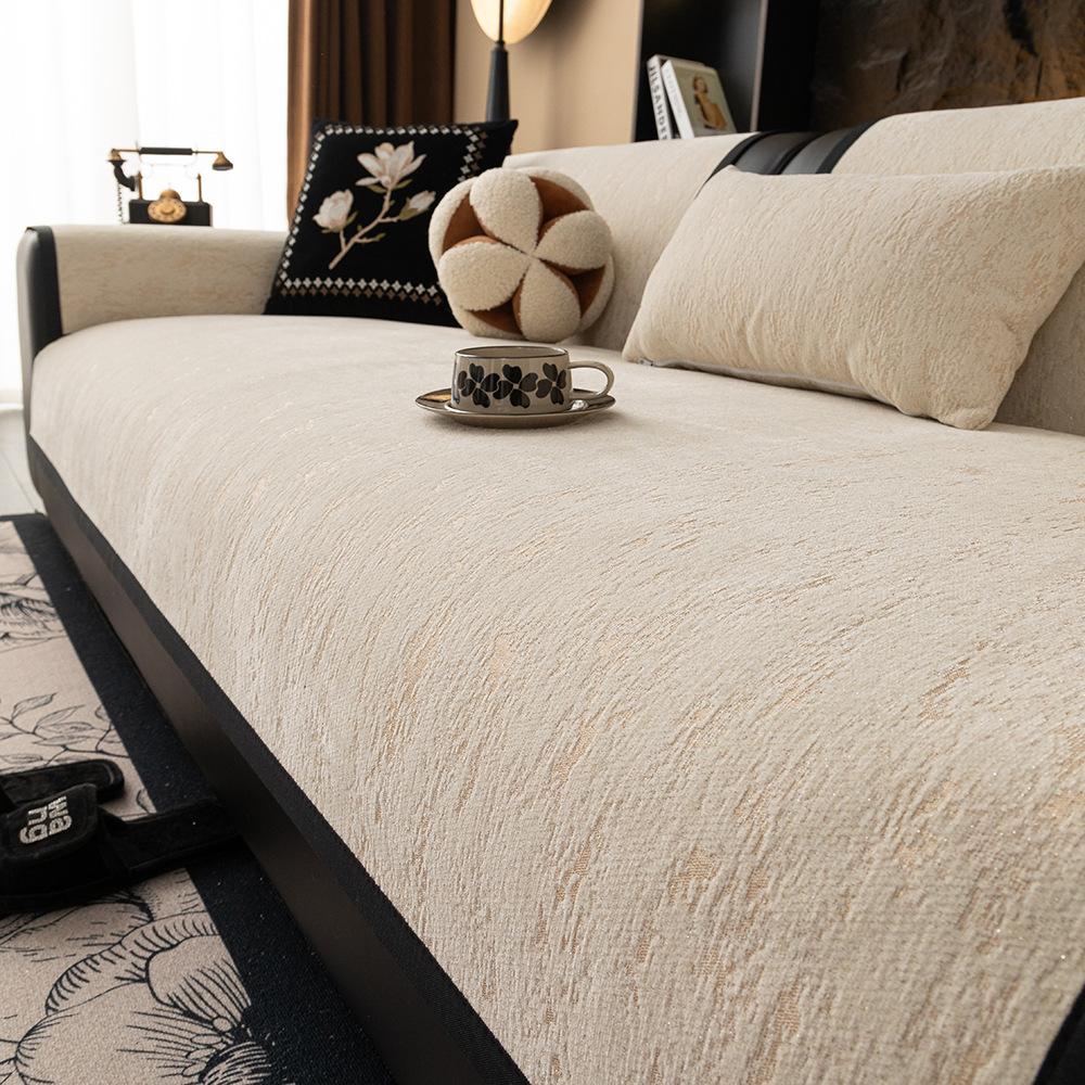 Light Luxury High-End Sofa Cushion  New Four-Season Universal Simple Modern Non-Slip Sofa Cover Cover Cloth Towel
