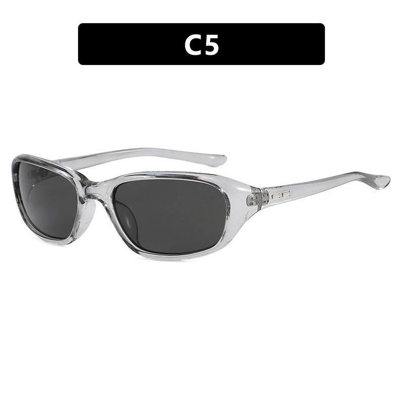 

Oval Small Frame Y2K Retro Sunglasses, Luxury Designer UV400 Driving Sun Shades, Unisex Holiday Gift Eyewear