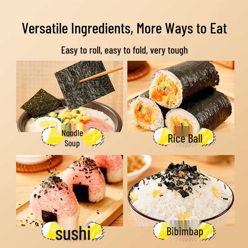 Fogli di Alga Nori per Sushi Grandi ZhanYi