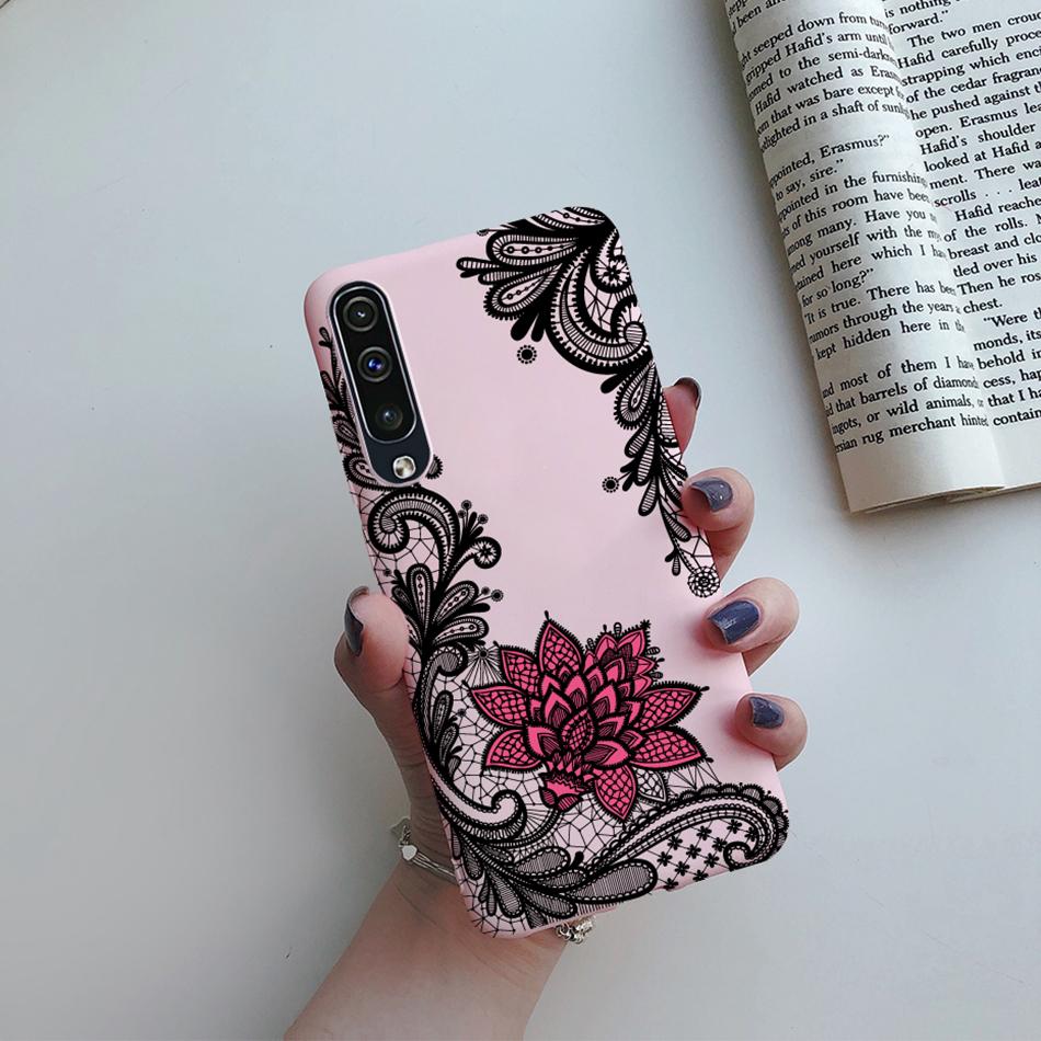 Love Heart Case For Samsung Galaxy A20 A30 A40 A50 A70 A20E Silicone Case Cute Cat Cactus Phone Cover Galaxy A20S A30S A50S Case