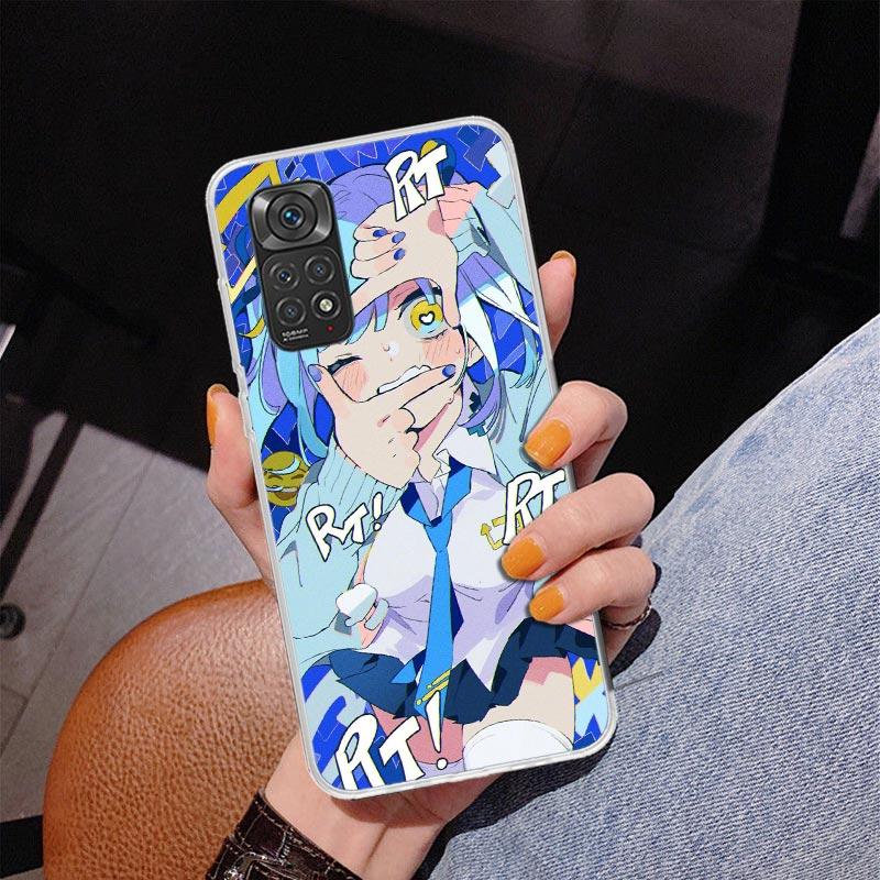 Cute Anime Girl INS Phone Case For Xiaomi Redmi Note 15 14 13 12S 12 11 Pro Plus 14S 11S 11E 10 10S 11T 5G Personalized Cover Re