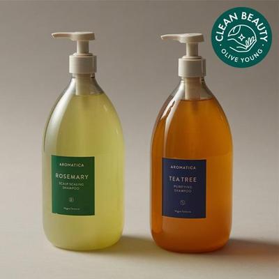 Champú Alivio Caída del Cabello 1.000ml Elija 1 de 2 tipos (Romero/árbol del té)