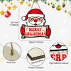Home Wall Decoration Christmas Wall Decoration Wall Hanging Cartoon Snowman Children's Room Atmosphere Door Hanging Sign Hanging