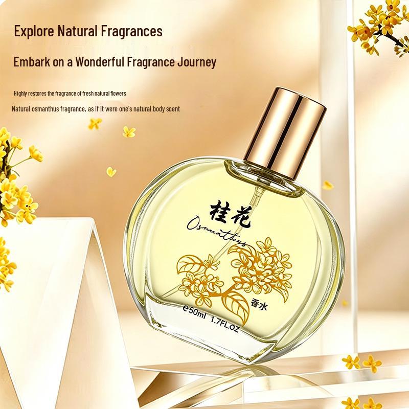 Osmanthus Jasmine Lily Rose Women's Perfume – Long-Lasting Floral Light Fragrance