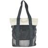 Chanel Sports CC CC Mark Logo Mesh Tote Bag with Pouch, Vertical Shoulder Bag