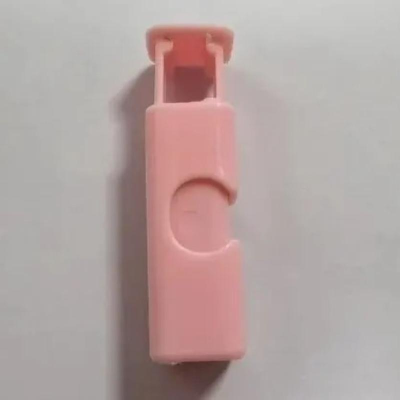 25pcs Food Sealing Clips, Snack Bag Clips, Moisture-proof Fresh-keeping Clips, Plastic Bag Sealing Clips розовый