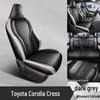 2026 Toyota Corolla Cross All-Season Leather Seat Covers - Full Coverage Interior Cushions