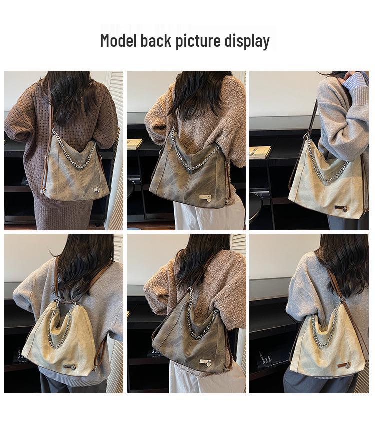 2025 Advanced Fashion Tote: Versatile Shoulder & Crossbody Handbag