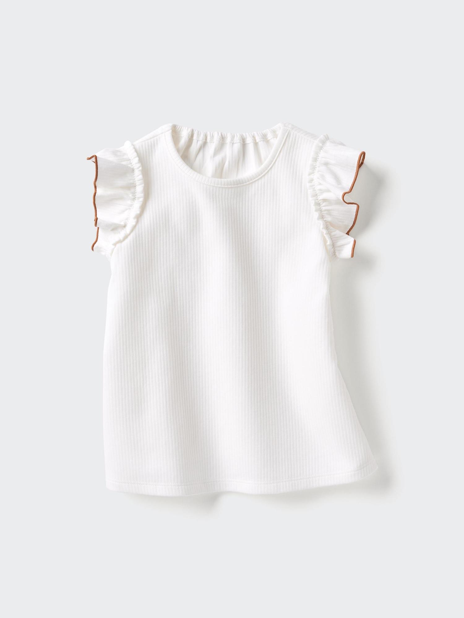 

Футболка Uniqlo Japan Air Rhythm Cotton Crewneck 00 WHITE/80