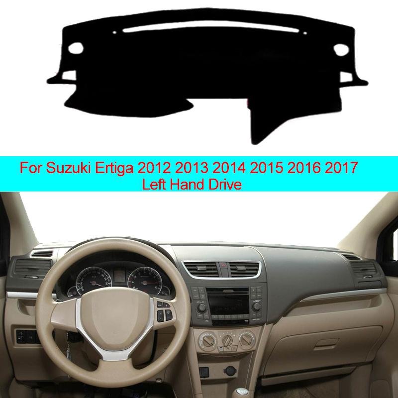 

2-слойный чехол на приборную панель автомобиля, козырек от солнца, накидка для Suzuki Ertiga 2012 2013 2014 2015 2016 2017, коврик для приборной панели, подушка для ковра