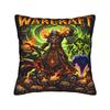 Warcraft Cover Art Pillow Case Game Retro Trendy Pillow Cover Soft Pillowcases For Couch Sofa Bedroom