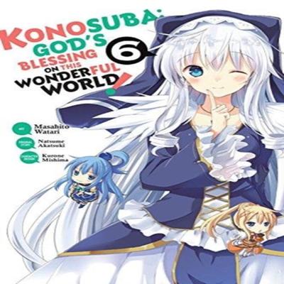 Konosuba Gods Blessing On This Wonderful World Vol. 6 Manga by Natsume Akatsuki Paperback Book 9781975326494