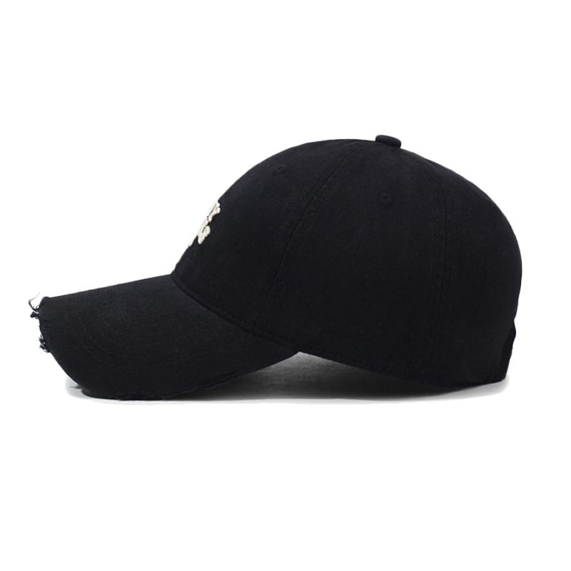 Broken Baseball Cap Spring Autumn Women Embroidered Cap Men Sunshade Sunscreen Cap