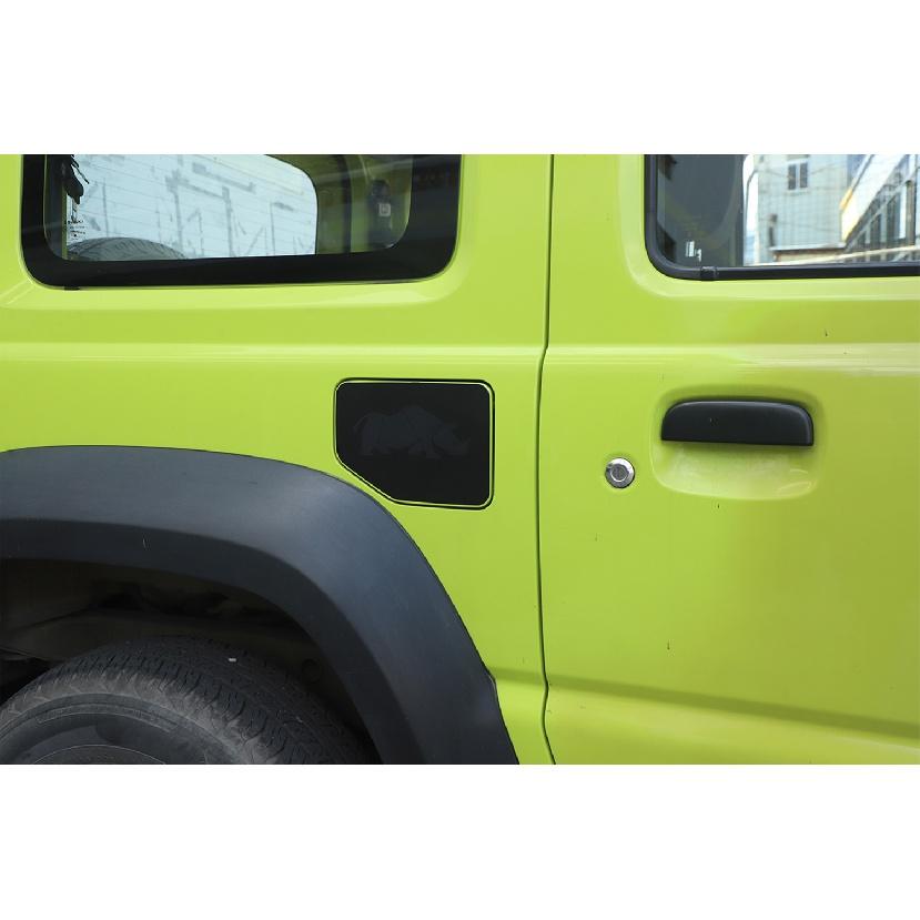Naklejki na korek wlewu paliwa wlew paliwa zbiornik paliwa dekoracyjne osłony tapicerka dla Suzuki Jimny JB64 JB74 -2023 na zewnątrz samochodu