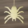 10 Pieces Cut Wooden Spider Ornament Halloween for Doorways