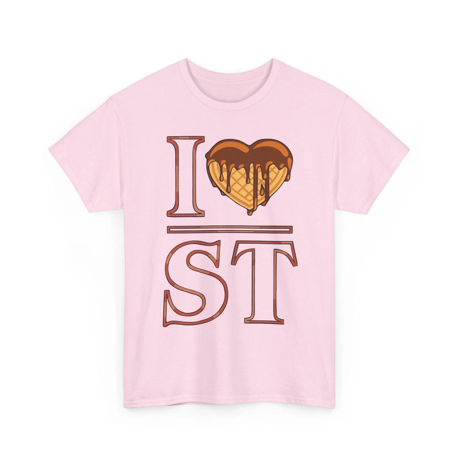 T-shirt I love Stranger Things 100% cotton S-XL++ unisex 3XL