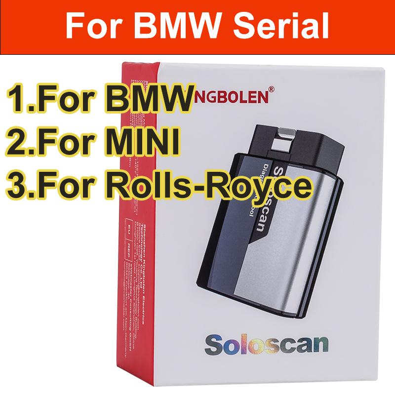 Kingbolen Soloscan Creader Elite for Mercedes-Benz Full System OBD2 Scanner,Bidirectional Diagnostic Scan Tool Lifetime Free For BMW