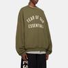 Fear of God Essentials Fleece Crewneck Military Men Tops Green 192BT246265F
