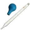 Laboratory Supplies With Scale Pipette Pipet Glass Rubber Head Scale  Dropper Pipettors
