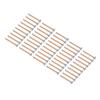 50pcs Wooden Candle Wicks 3.9 X 0.5 Inch Professional Home DIY Candle Wicks for Candle Making