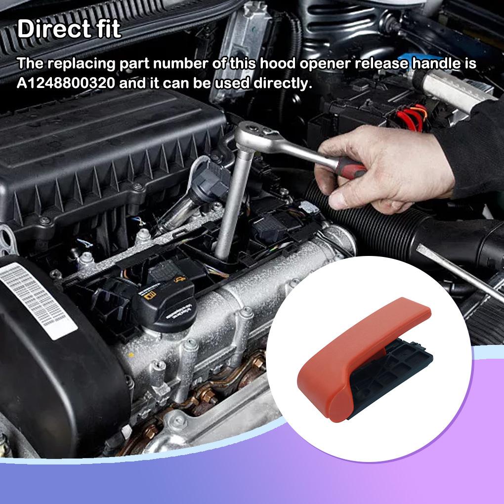 Haubenöffner Entriegelungsgriff Fahrzeug Motorhauben Zughebel Automobil Aufrüstung Modifikation Ersatzteile für CL65 AMG