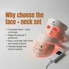 Mvolo® LED Gesichtsmaske mit Nackenabdeckung für Haut und Dekolleté