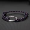 Minimalist Men Paracord Bracelet Handmade Adjustable Mountaineering Buckle Wrap Braslet Outdoor Sports Cycling Jewelry Pulseria