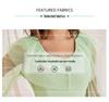 2025 Spring/Summer Women's Fashion A-line Dress with Net Yarn, Round Neck, Mid-waist - Europe, America, Middle East Collection