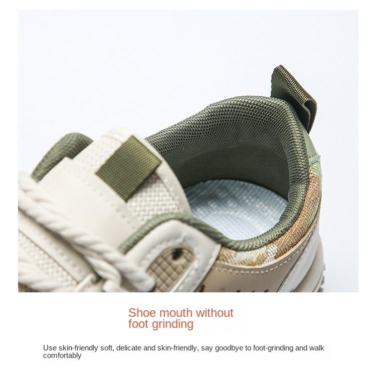 Spring Men's Shoes Breathable Canvas Shoes Male Student Trend All Match Thick Sole Sports Casual Shoes Daddy Shoes Men