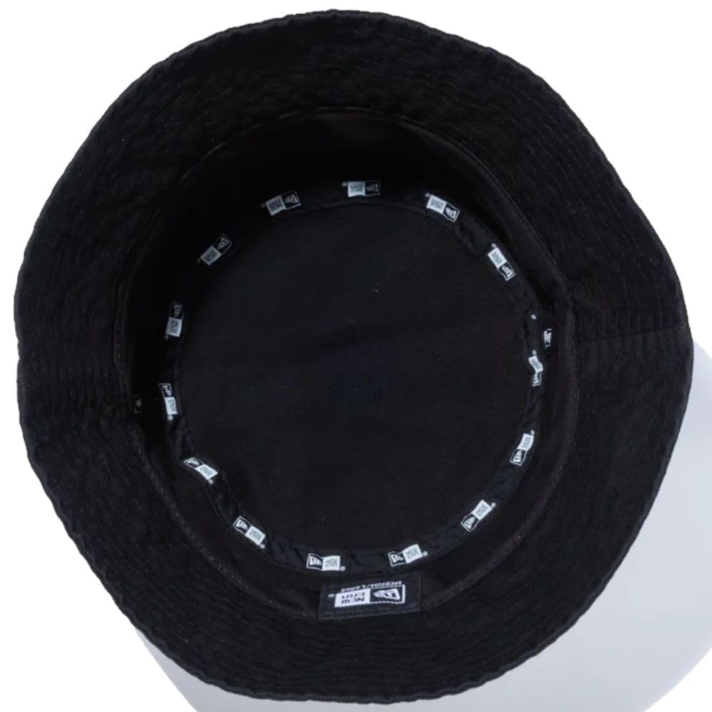 New Era Bucket Bucket Sailor Black Hat, 01, Brim,