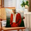 RRauw Alejandro Rapper  Pillow Cases for Bedroom Living Room Sofa Home Decor Polyester Cushion Cover with Zipper