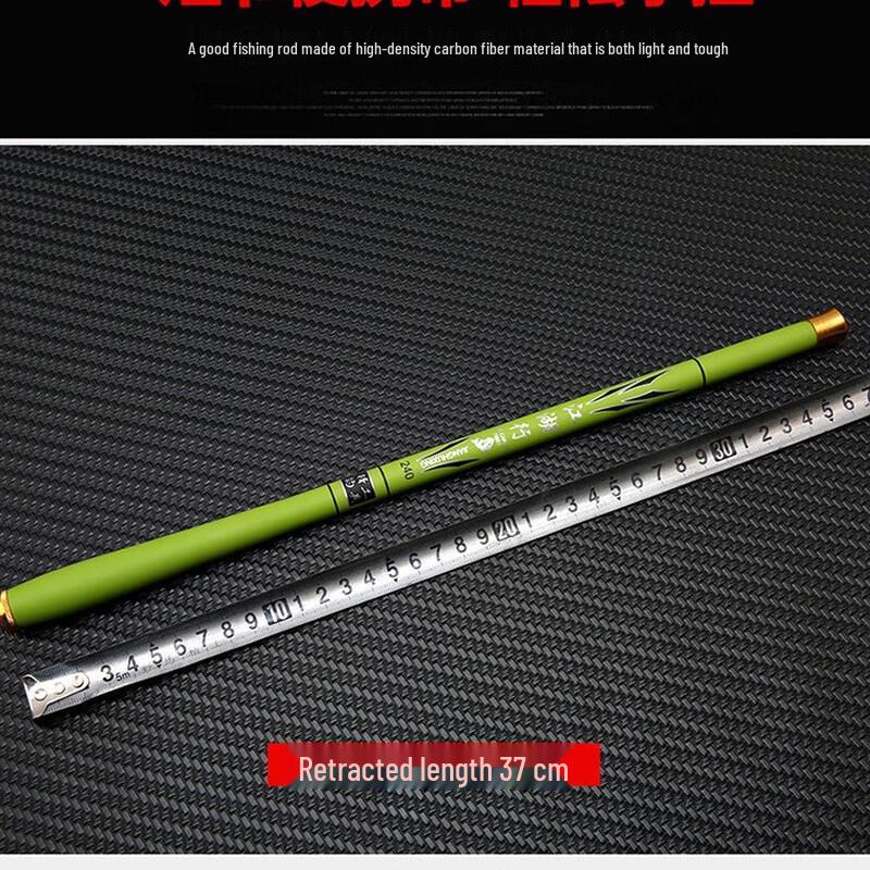 Brangdy Pocket Carbon Fiber Mini Fishing Rod