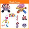 The Amazing Digital Circus Plush Magical Number Circus Rabbit Clown Doll Purple Bubble 15cm