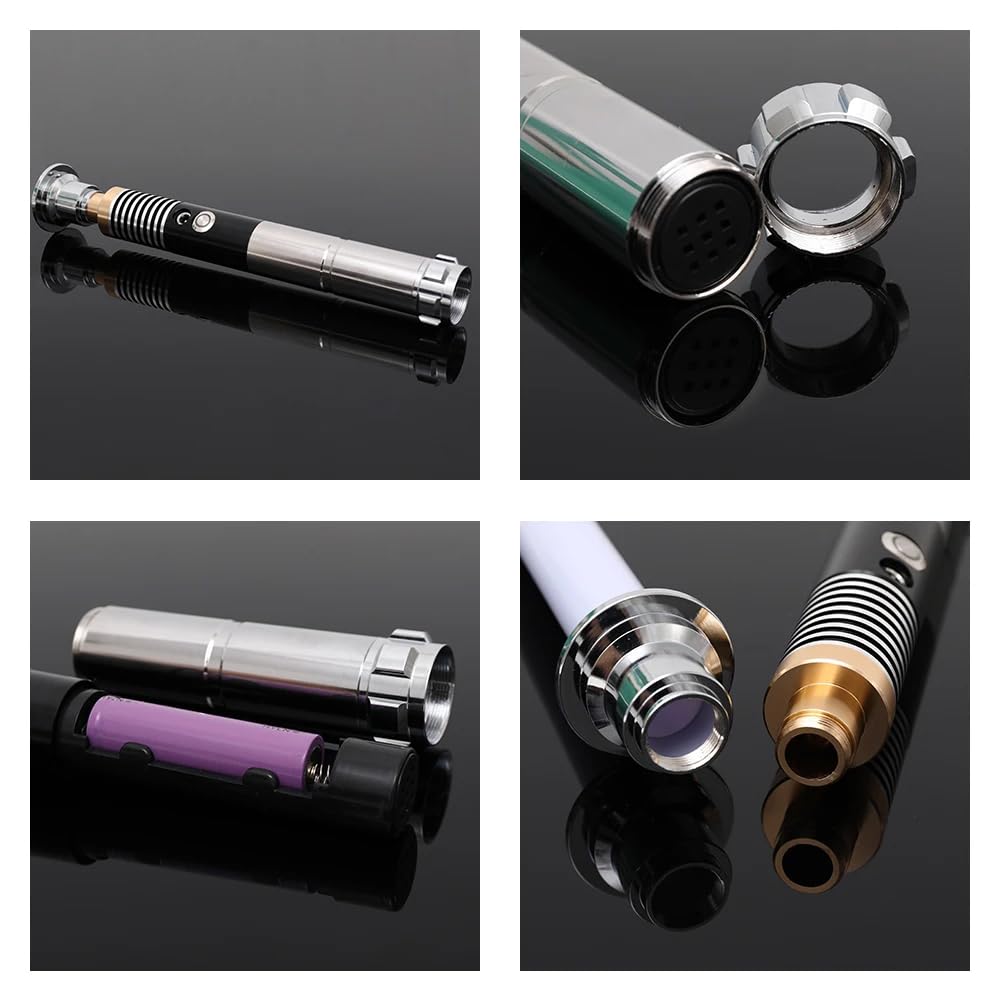 Zmart Anakin RGB Metall Laser LED Beleuchtet Star Wars RGB Farbe Sound Schwert Spielzeug Lichtschwert, Schwert, Spielzeug, Lichtschwert, Schwert, Cosplay, Stil,