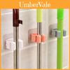 Functional Wall Mounted Mop Organizer Holder Featuring Space-saving Broom Hanger Design