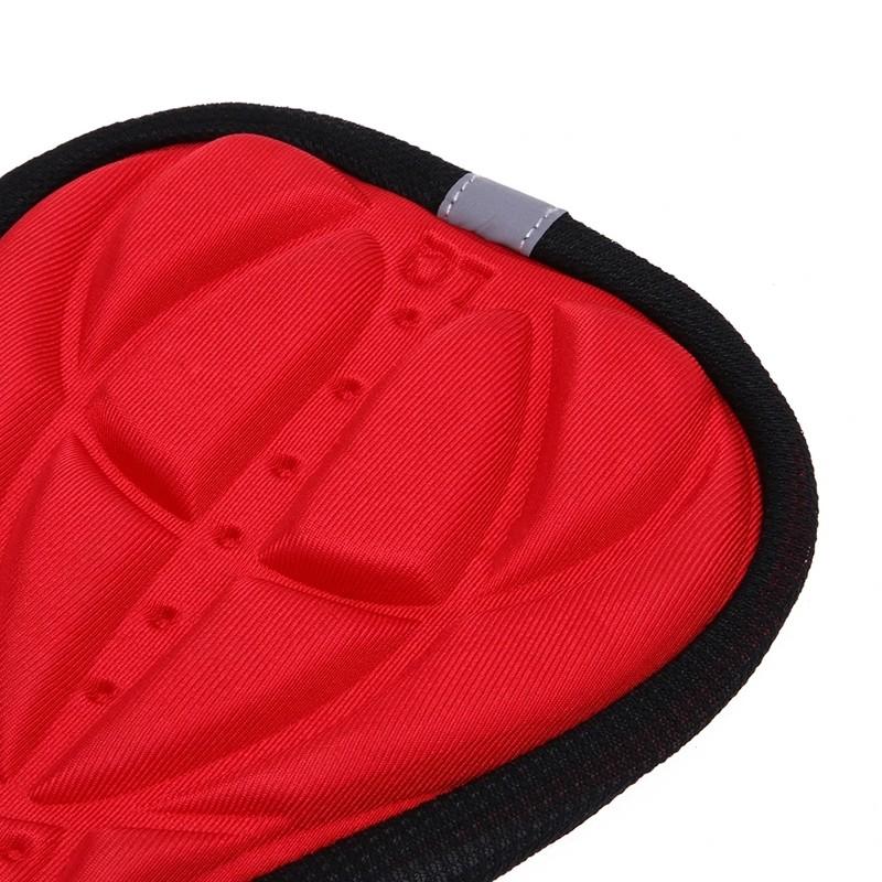 Bike Cycling Saddle Thickened Extra Comfort Bicycle Seat Silicone 3D Gel Pad Bicycle Cushion Cover Mountain Bike Seat