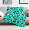 Puffins Throw Blanket Warm Comfortable Blanket For Office Napping