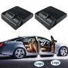 2PCS New Universal LED Car Door Welcome Laser Projector Logo Ghost Shadow Night Lights Car Accessories Emblem Lamp Kits for Lada