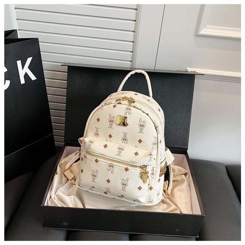 

Милый рюкзак с медведем Универсальный трендовый Вместительная женская сумка Сумка-тоут Сумка для поездок Легкая сумка белый