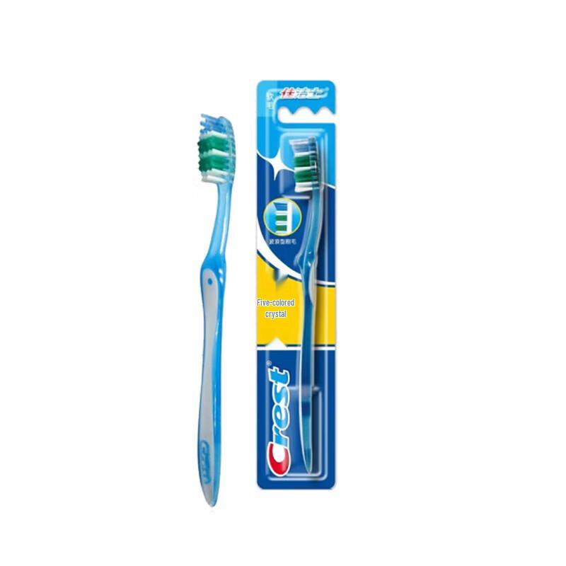 Crest Colorful Crystal Soft Bristle Toothbrush