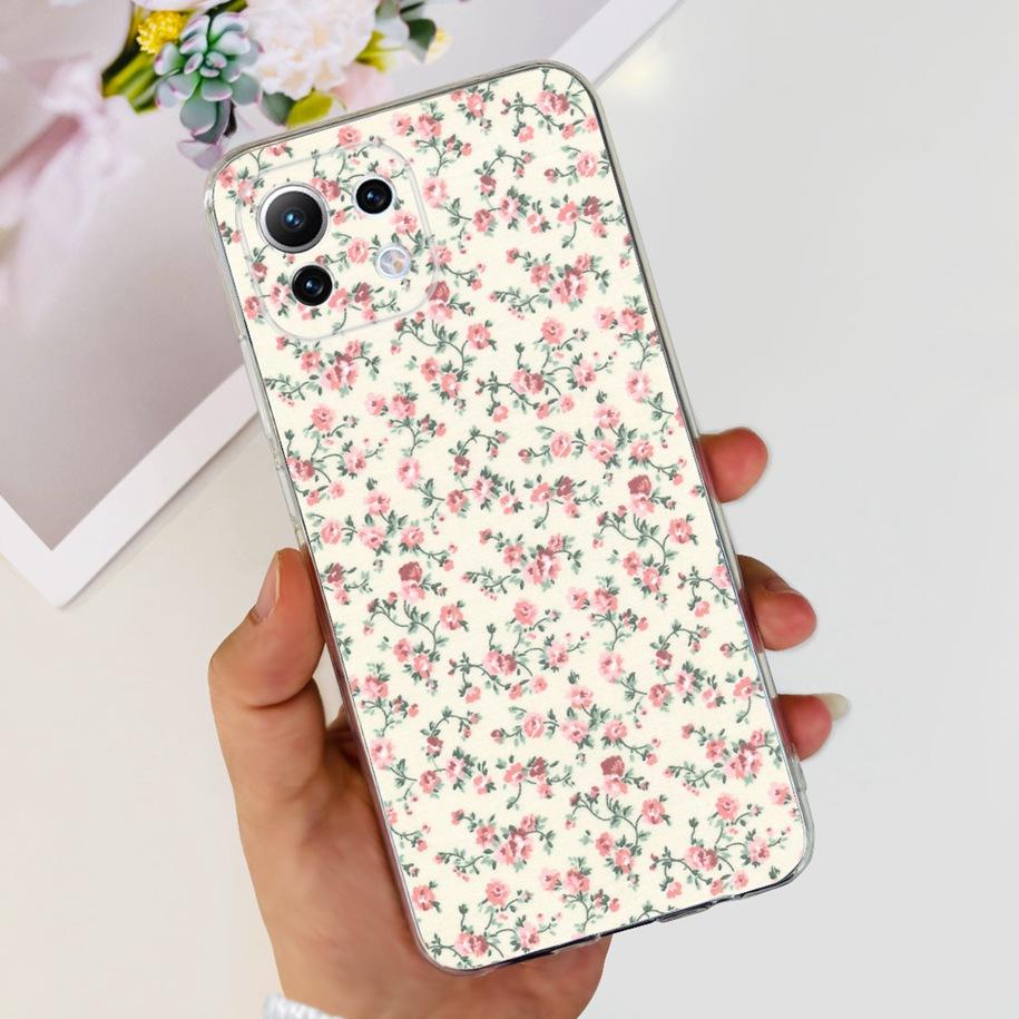 For Xiaomi 11 Lite NE 5G Case Cute Astronaut Cover Clear Soft Silicone Phone Funda For Xiaomi 11 Lite 4G Coque on Mi 11Lite Capa