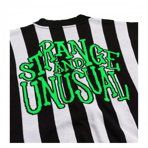 Beetlejuice Unisex Adult Stripe Oversized Cardigan